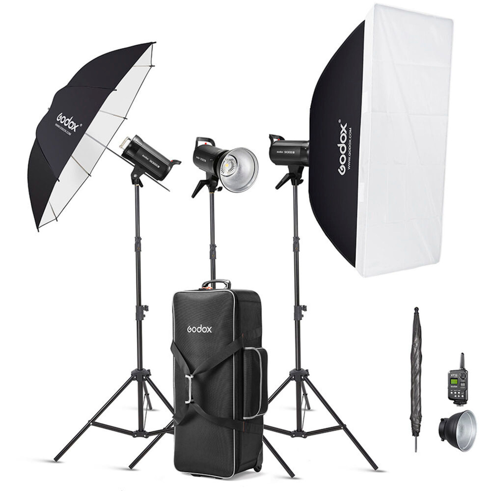 Godox SK300II-V Studio Flash Monolight (2-Light Kit)
