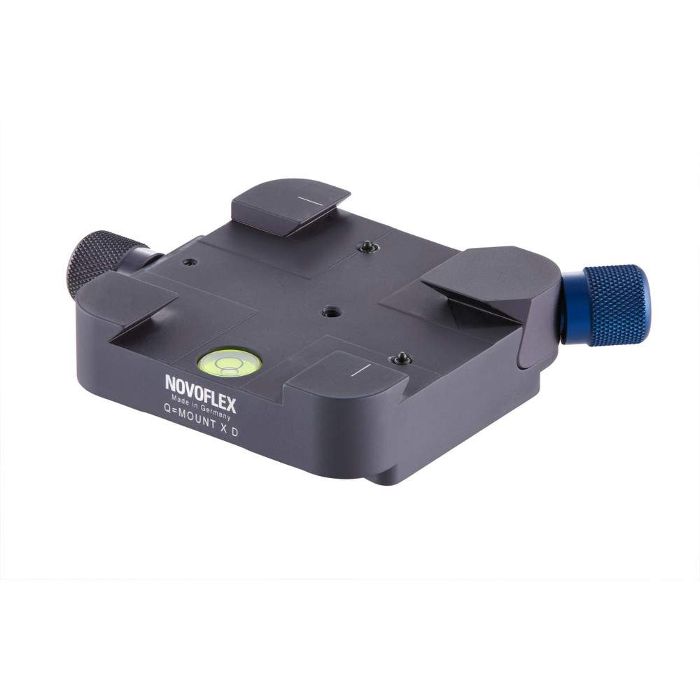 NOVOFLEX Q-Mount Double Cross-Clamping Quick Release Base without Plate