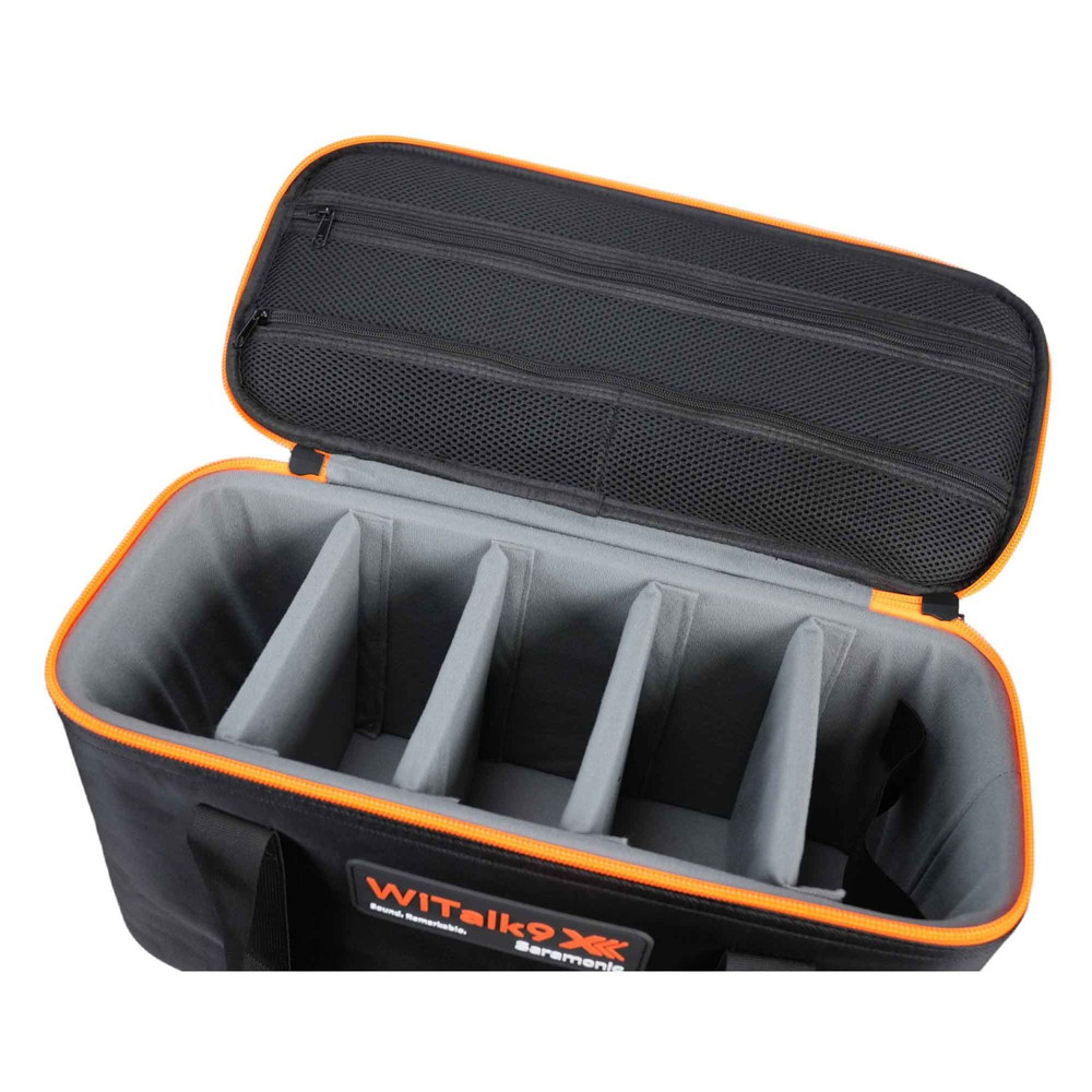 Saramonic WITALK9X-CASE-S Premium Padded Carry Case for 3 to 5 Person WiTalk9X Wireless Intercom Kits (Small)