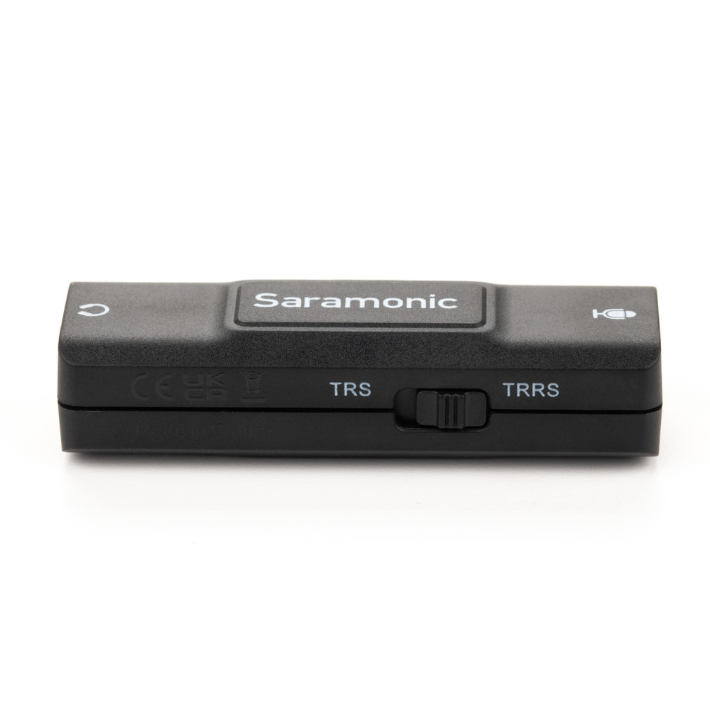 Saramonic SR-EA2D Lightning Audio Interface w/ 3.5mm TRS or TRRS Mic Input (Open Box)