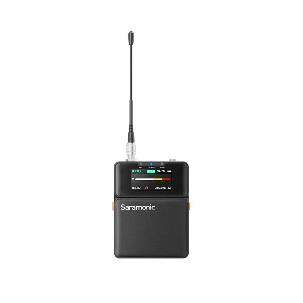 Saramonic K9 Duo Kit | Professional Digital UHF Wireless Plug-On and Belt Pack Transmitters with Receiver