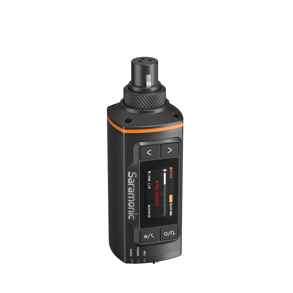 Saramonic K9 Duo Kit | Professional Digital UHF Wireless Plug-On and Belt Pack Transmitters with Receiver