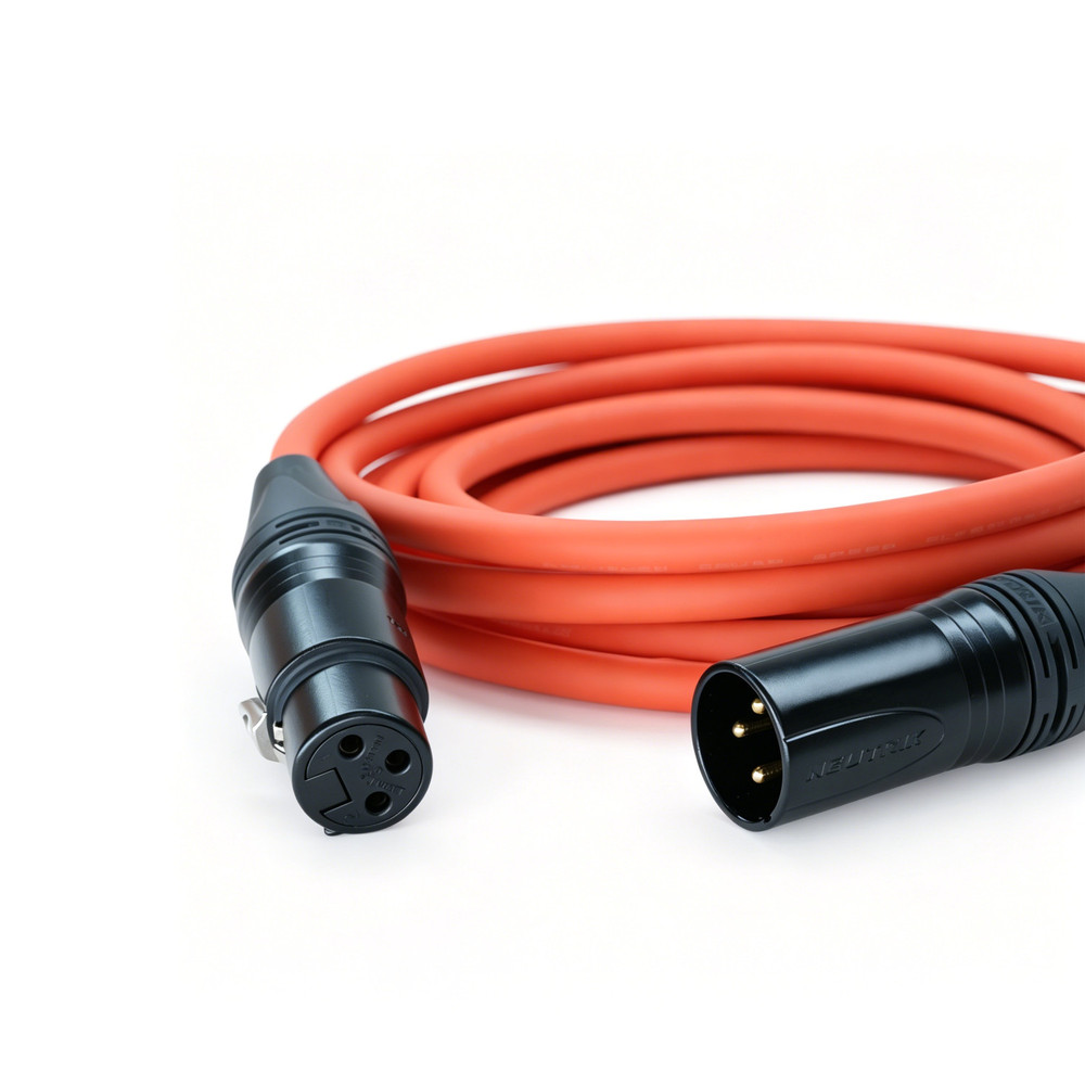 Saramonic CineBuff CB-XLR-05 | Premium 3-Pin XLR Microphone Cable 16.4’ (5m) with Nuetrik XX Gold Connectors