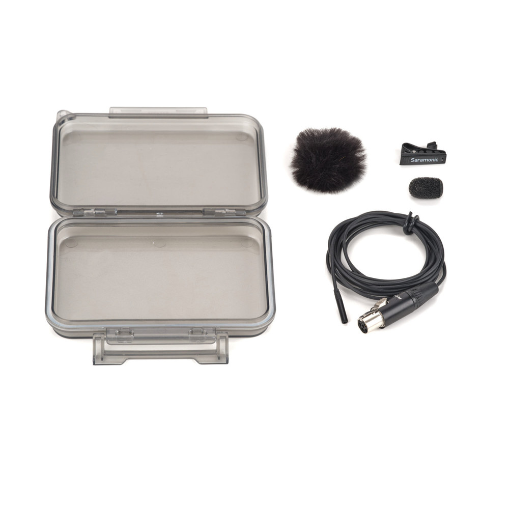 Saramonic K9 Lavalier TA5 | 3mm Omni Lavalier with TA5F for select Lectrosonics & Audio-Technica Transmitters