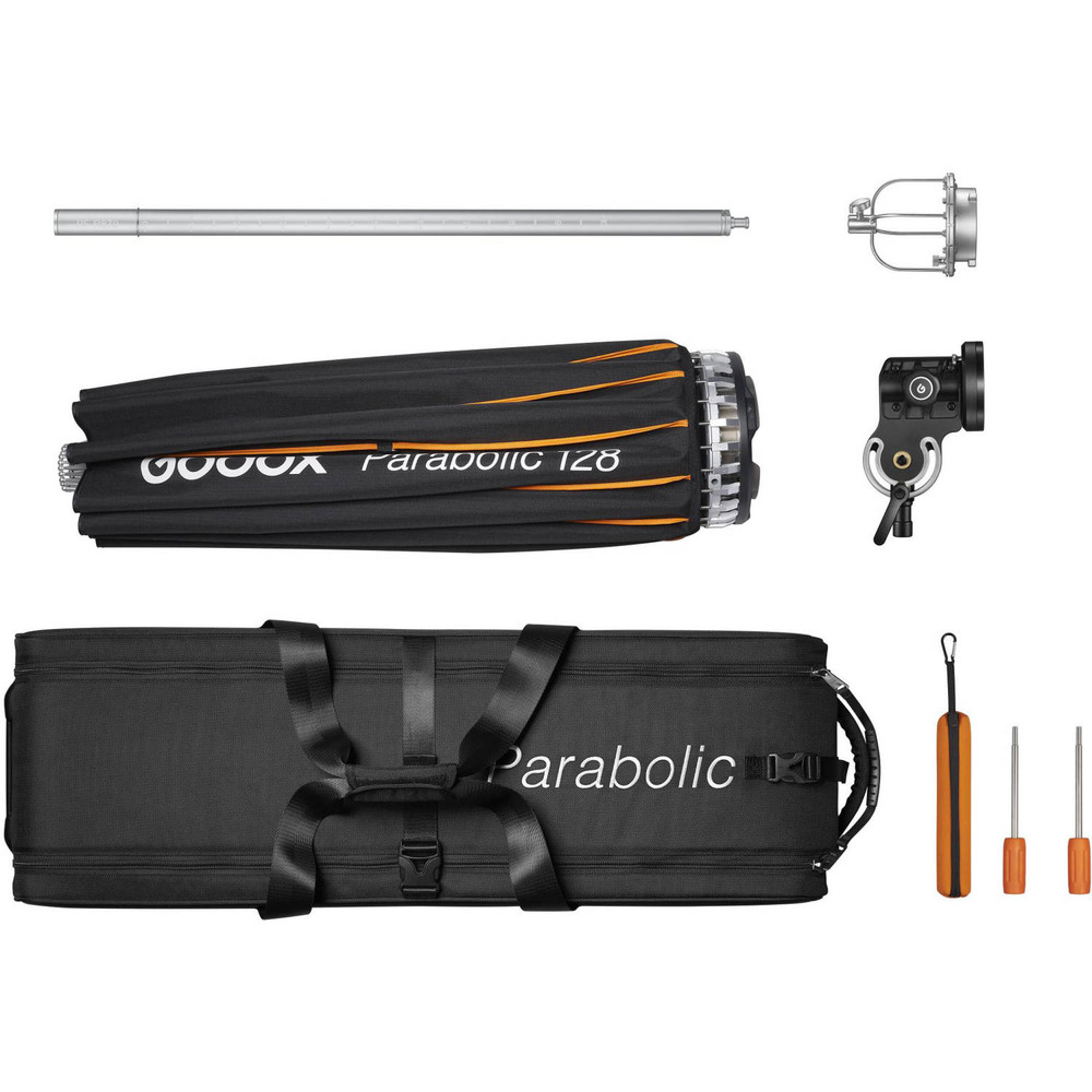 Godox Parabolic 128 Light Focusing Reflector System Kit (50.4") (Open Box)