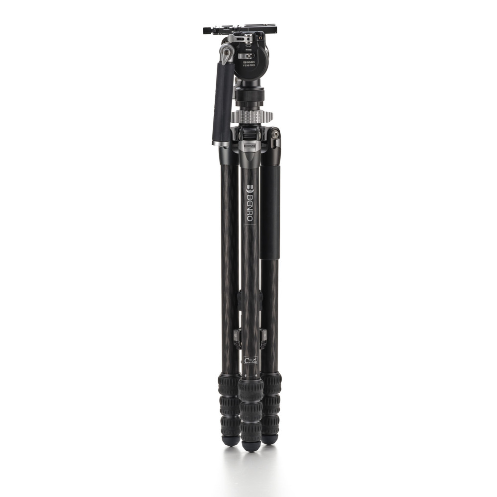 Benro Kingpod CF 2 Series, 4 Section Tripod with FS36PRO Head (Open Box)