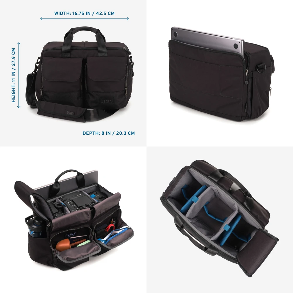 Tenba DNA v2 Shoulder Bag 16 Pro - Black