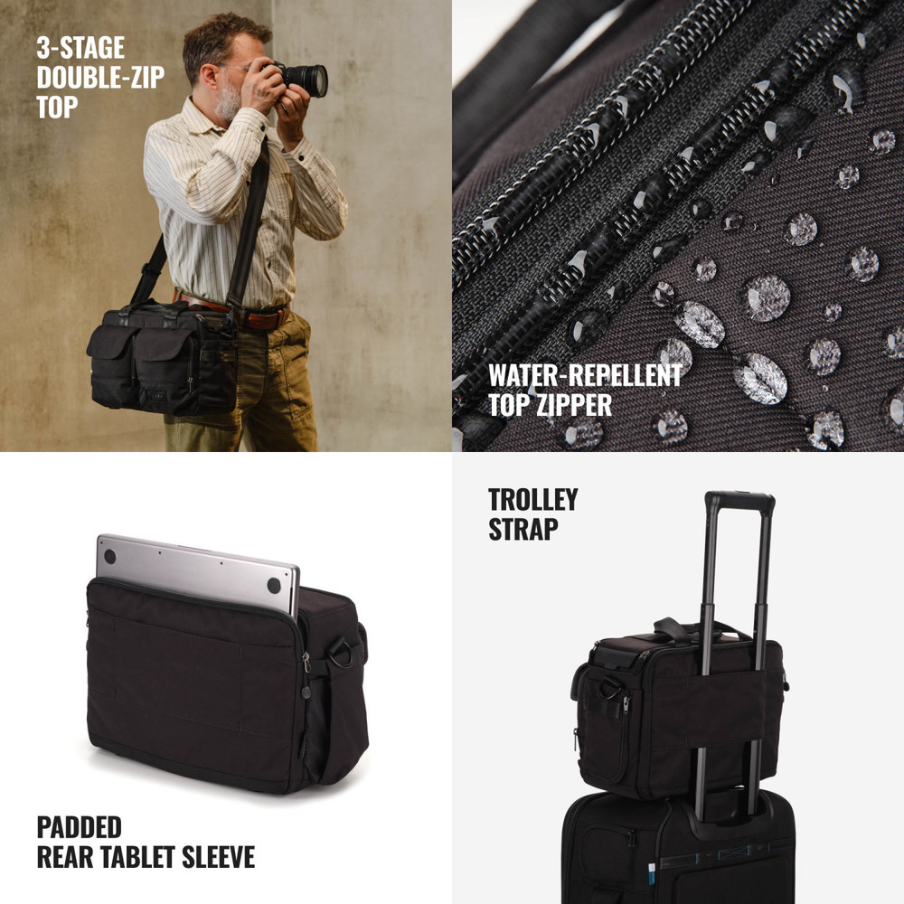 Tenba DNA v2 Shoulder Bag 14 - Black