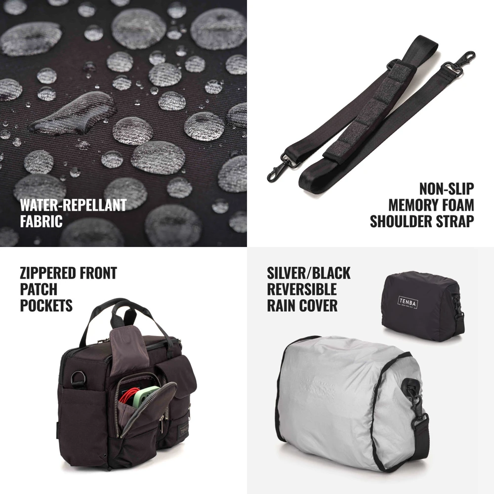 Tenba DNA v2 Shoulder Bag 10 - Black