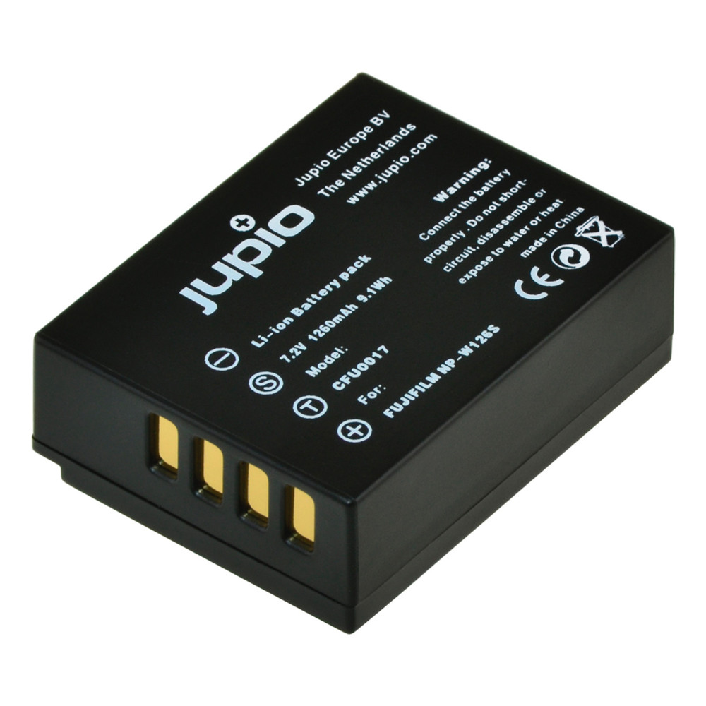 Jupio Value Pack: 2x Battery NP-W126S + USB Dual Charger for Fuji