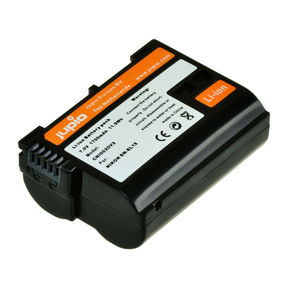 Jupio EN-EL15 / EN-EL15A 1700mAh Camera Battery for Nikon