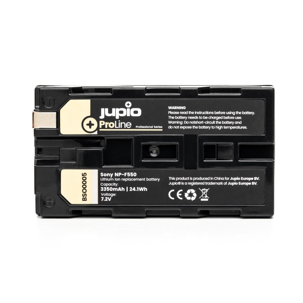 Jupio ProLine NP-F550 3350 mAh for Sony