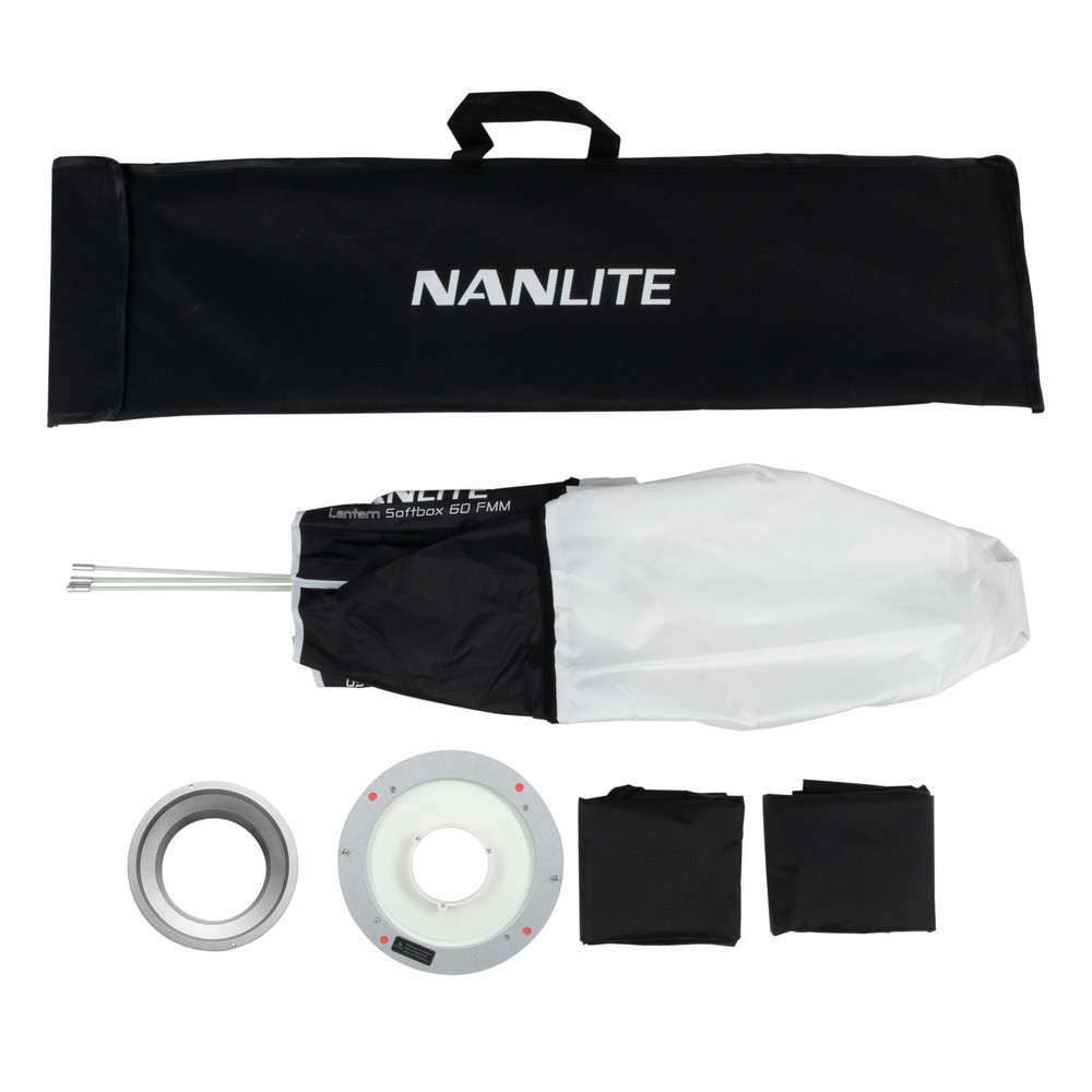 NANLITE SB-FMM-60 ソフトボックス Forza 60 / 60B NANLITE SB-FMM-60 パラボリックソフトボックス 60cm Forza 60