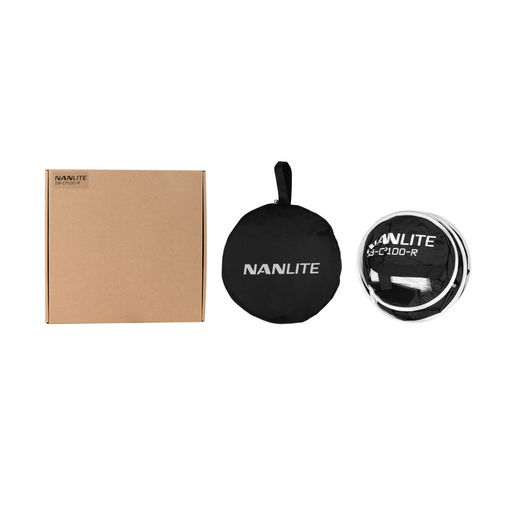 Nanlite Compac 100 and 100B Rapid-Fold Collapsible Softbox