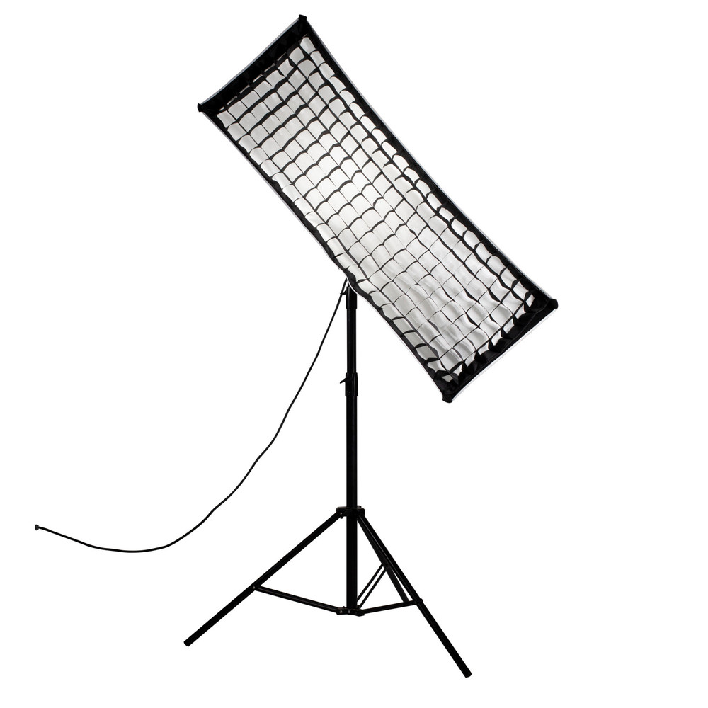 Nanlite Nanlite Asymmetrical Stripbank Softbox with Bowens Mount (18x43in)