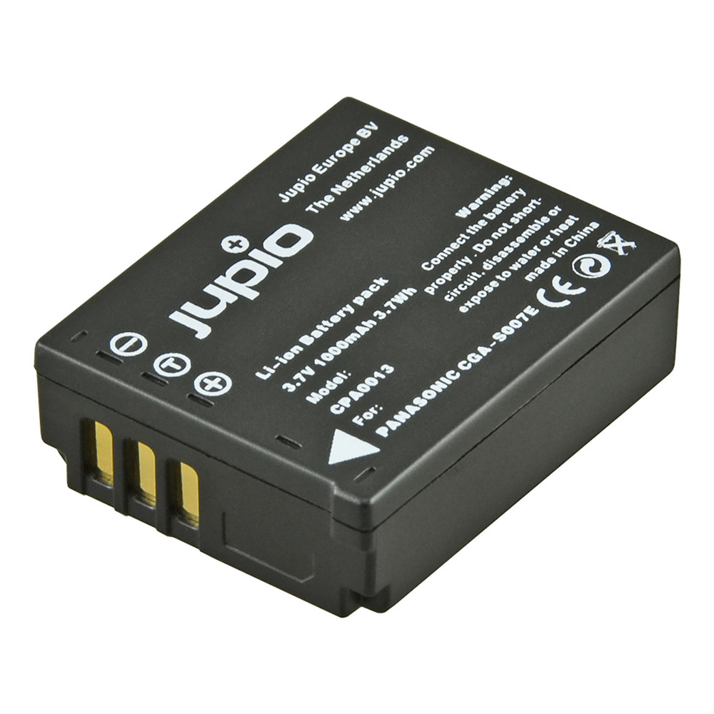 Jupio CGA-S007E / DMW-BCD10 1000mAh Camera Battery for Panasonic