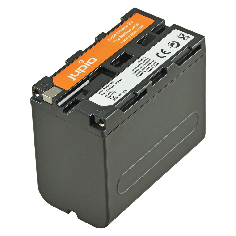 Jupio NP-F970 7400mAh Camcorder Battery for Sony