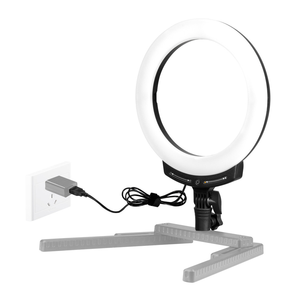 Nanlite Halo 10B Dimmable Bicolor USB 10in LED Ring Light
With Smart Touch Switch