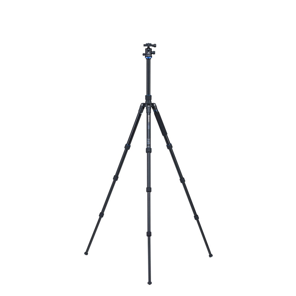 Benro Travel Angel AL Series 2 Tripod Kit, 4 Section, Twist Lock, B1 Head, Monopod Conversion