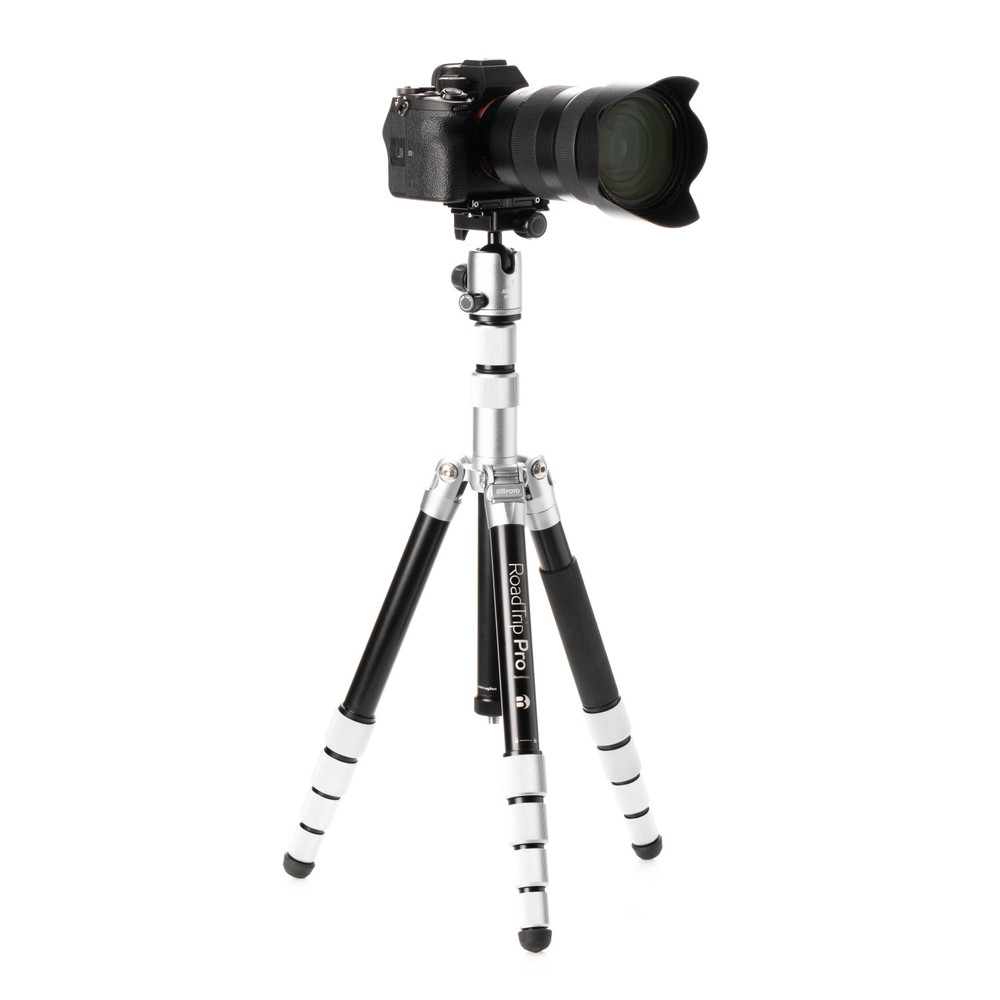 Benro MeFOTO RoadTrip PRO Aluminum Series 1 (6 in 1) Tripod in Silver