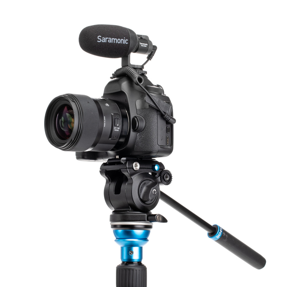 Benro Aero 2 PRO Aluminum Travel Video Tripod w/Flip Locks