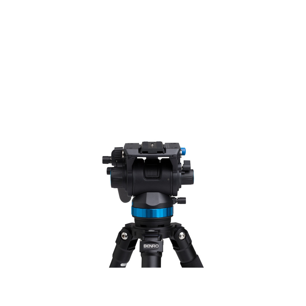 Benro S8 - 8Kg Video Head (Stepped - 0, 2.5Kg, 5.0Kg, 8Kg) [+90°/-70° Tilt Range]