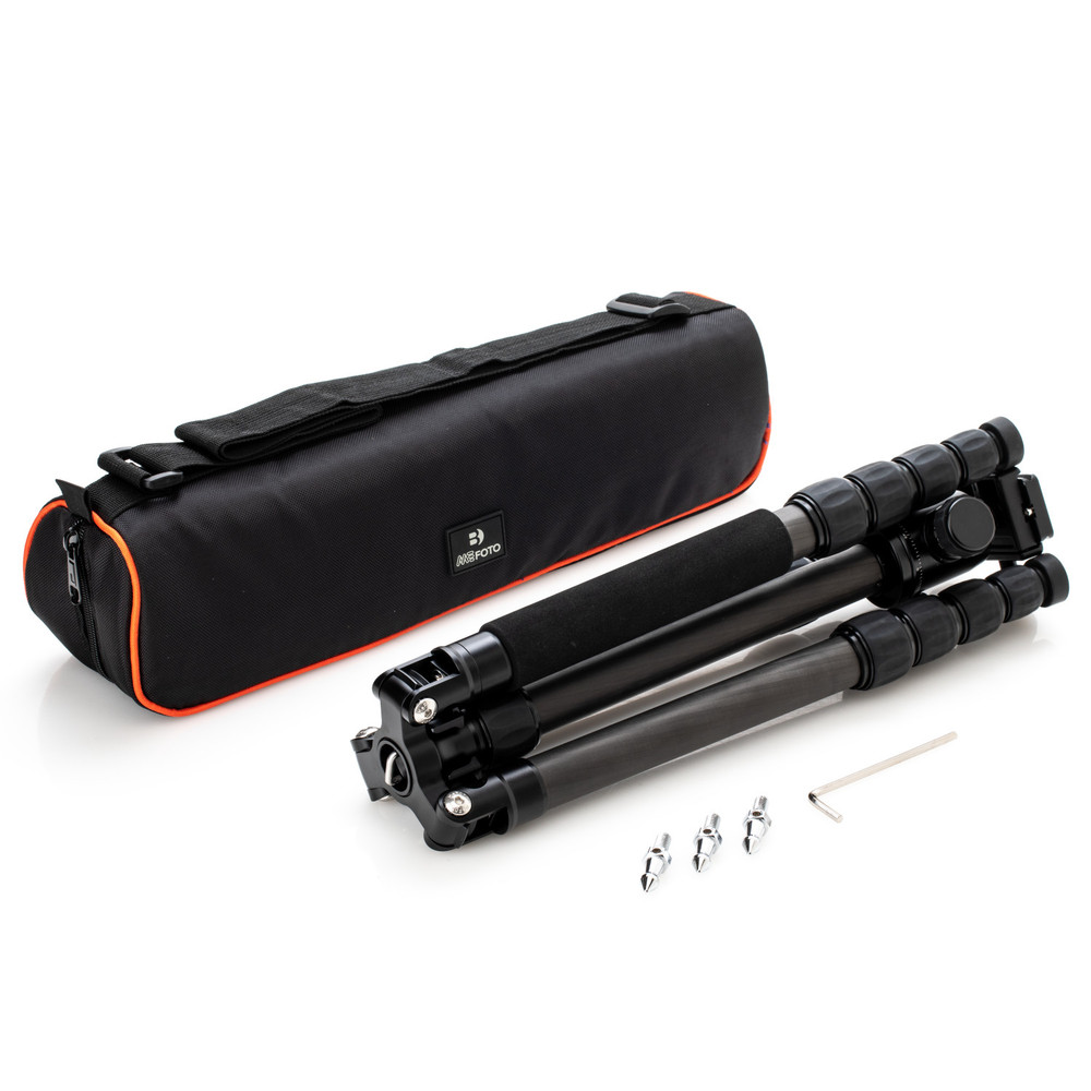 Benro MeFOTO GlobeTrotter Carbon Fiber Tripod Kit in Black
