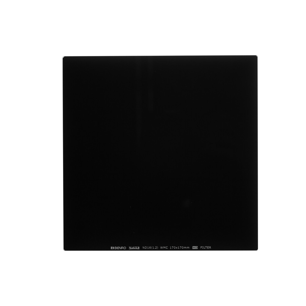 Benro Master 170x170mm 4-stop (ND16 1.2) Neutral Density Drop-in Filter (MAND161717)
