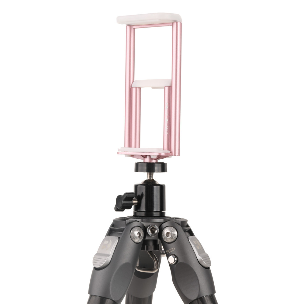 Benro MeVIDEO Livestream Dual Phone & Tablet Clamp Pink