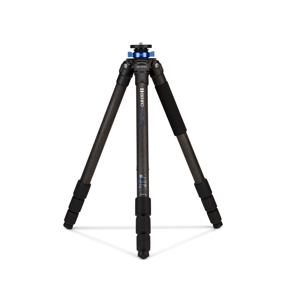 Benro Mach3 9X CF Series 4 Extra Long Tripod, 4 Section, Twist Lock