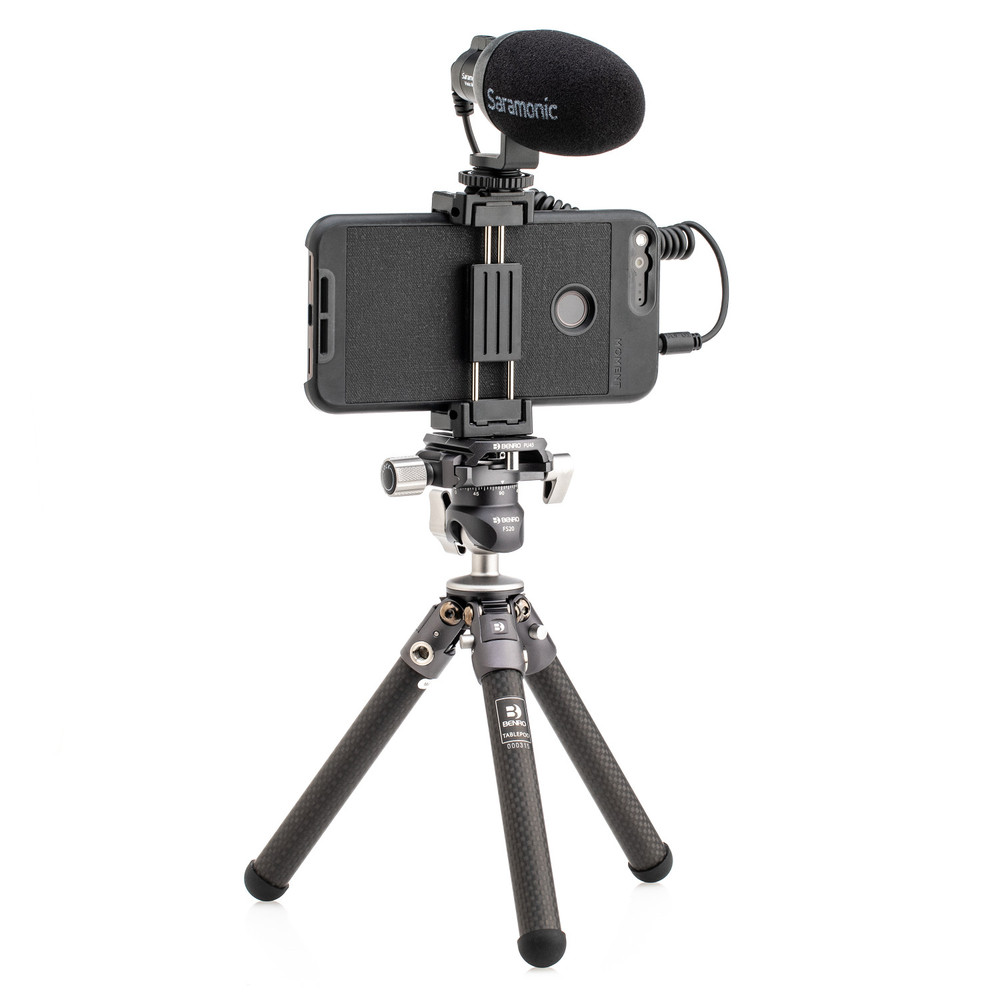 Benro Tablepod Kit with Arca-Swiss style Camera Plate and Smartphone Adapter