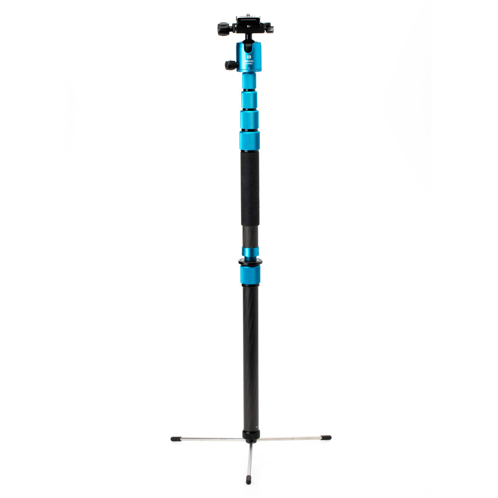 Benro MeFOTO RoadTrip PRO Carbon Fiber Series 1 (6 in 1) Tripod in Pacific Blue