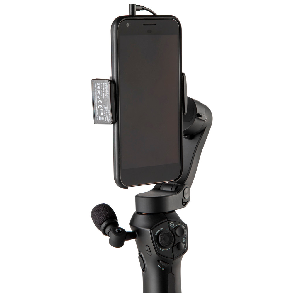 Benro 3 Axis Handheld Gimbal for Smartphone (simplified) with Saramonic SmartMic