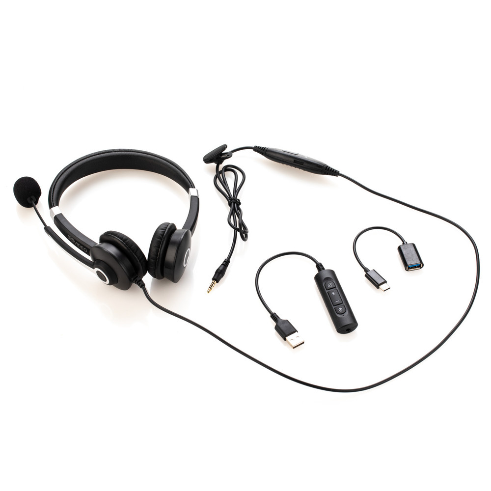 Benro MeVIDEO Wired Stereo Headset for Mobile Devices and Computers