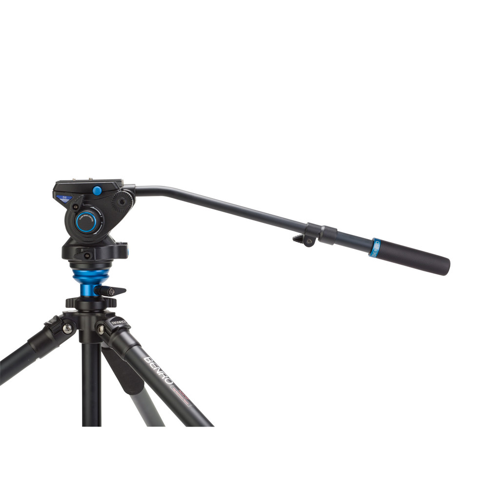 Benro S6 - 6Kg Video Head (Stepped - 0, 2.5Kg, 4.5Kg, 6Kg) [+90°/-50° Tilt Range]