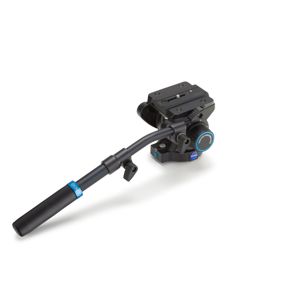 Benro S6 - 6Kg Video Head (Stepped - 0, 2.5Kg, 4.5Kg, 6Kg) [+90°/-50° Tilt Range]
