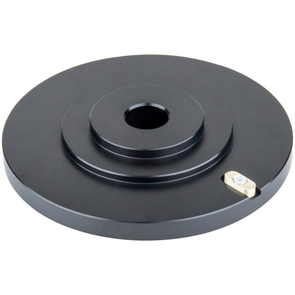 Wit zwenkwiel 75mm plaat met rem