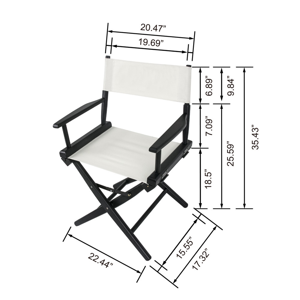 Kupo Dinner Height Director Chair