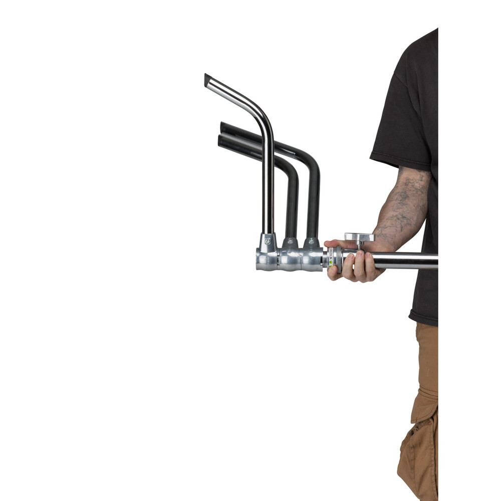 Kupo 40in Master C-Stand with Turtle Base - Silver