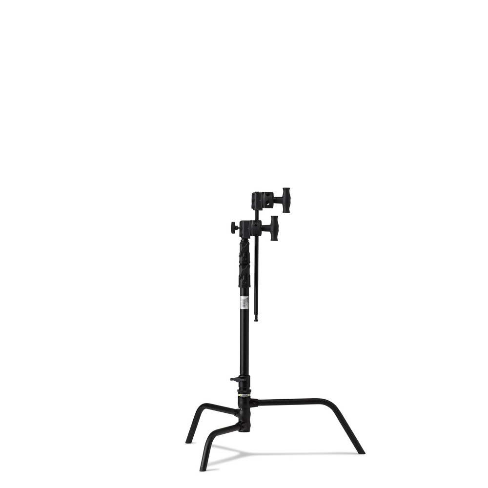 Kupo 20in Master C-Stand with Turtle Base Kit (Stand 2.5in Grip Head & 20in Grip Arm with Hex Stud) - Black