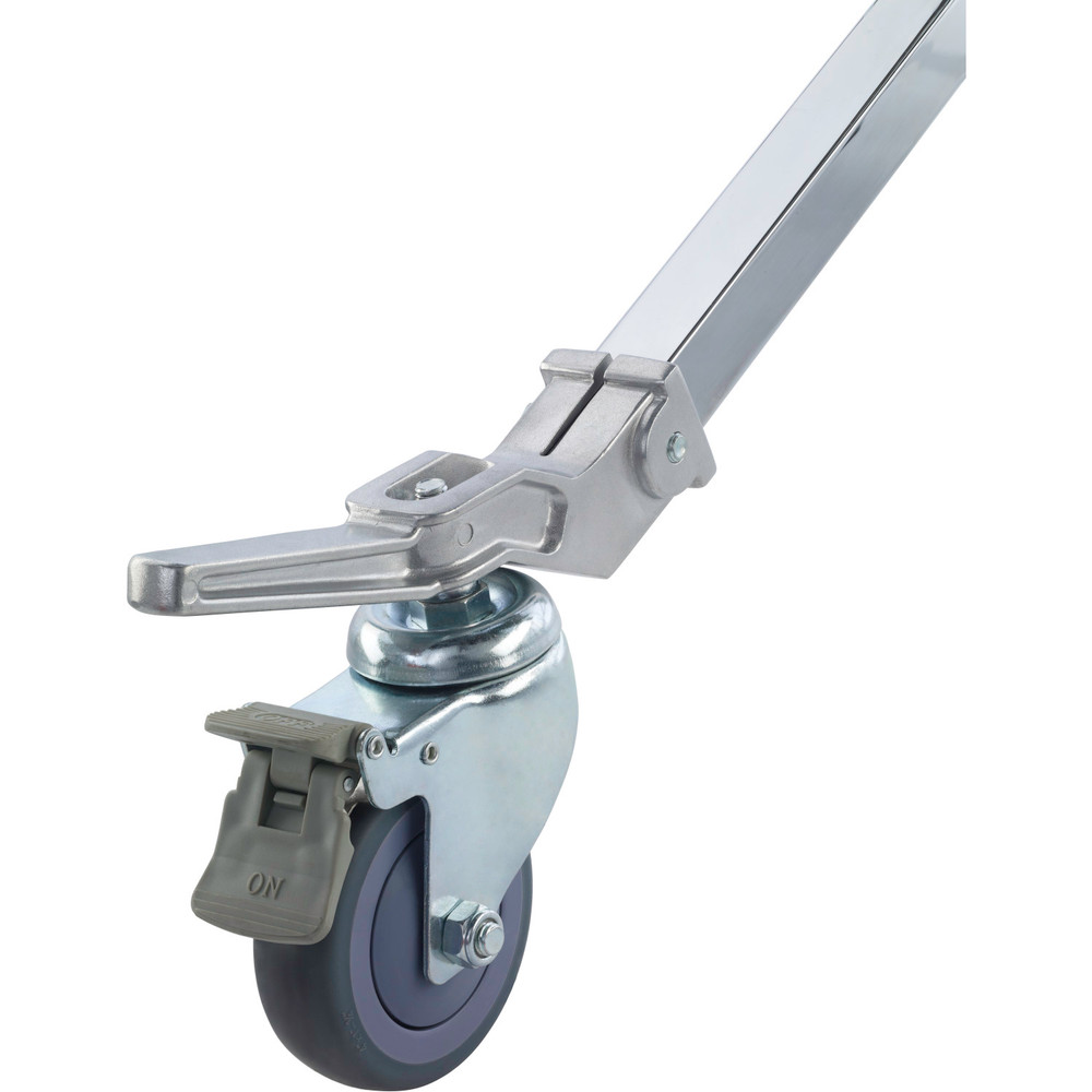 PAPU HIGH wiel 75mm plug vierkant 22mm met rem