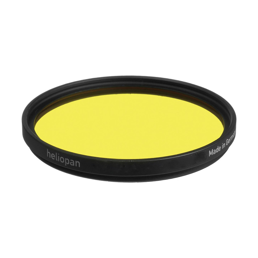 Heliopan Medium Yellow Filter - Series 8 Medium Yellow Camera Lens Filter (8) (Special Order)