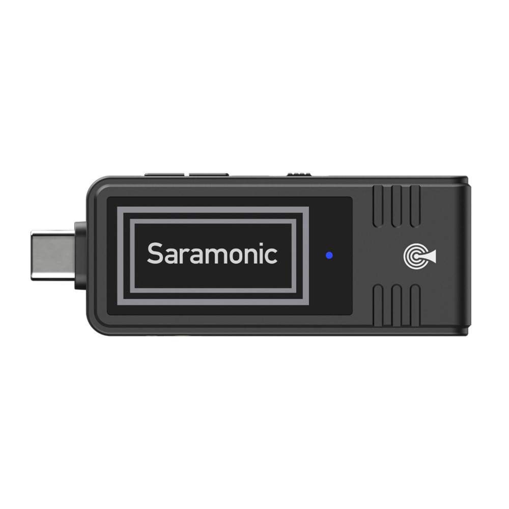 Saramonic SR-WM2100U2 2-Person Wireless Lavalier System w/ USB-C Receiver + USB Adapter for Computers & Mobile