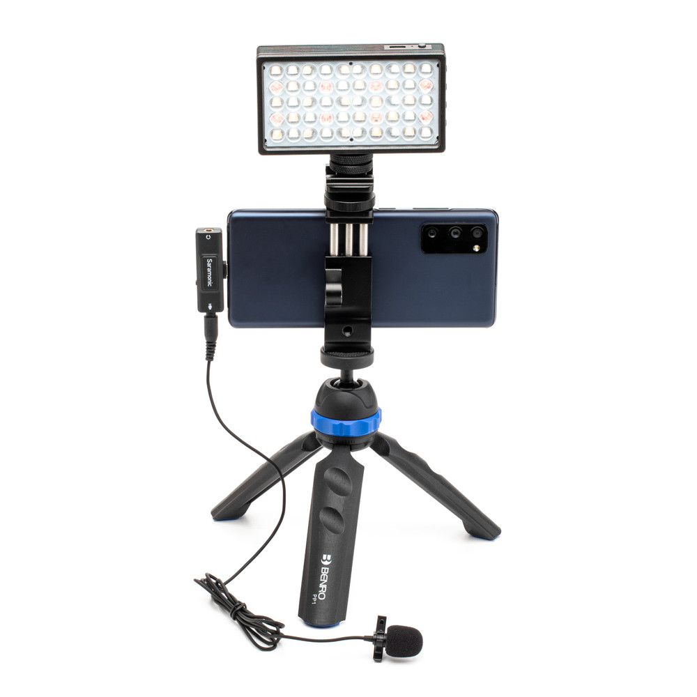 Saramonic SR-EA2U USB-C Audio Interface w/ 3.5mm Mic In, Headphone Out for iPhone 15, Android, Computers, iPad