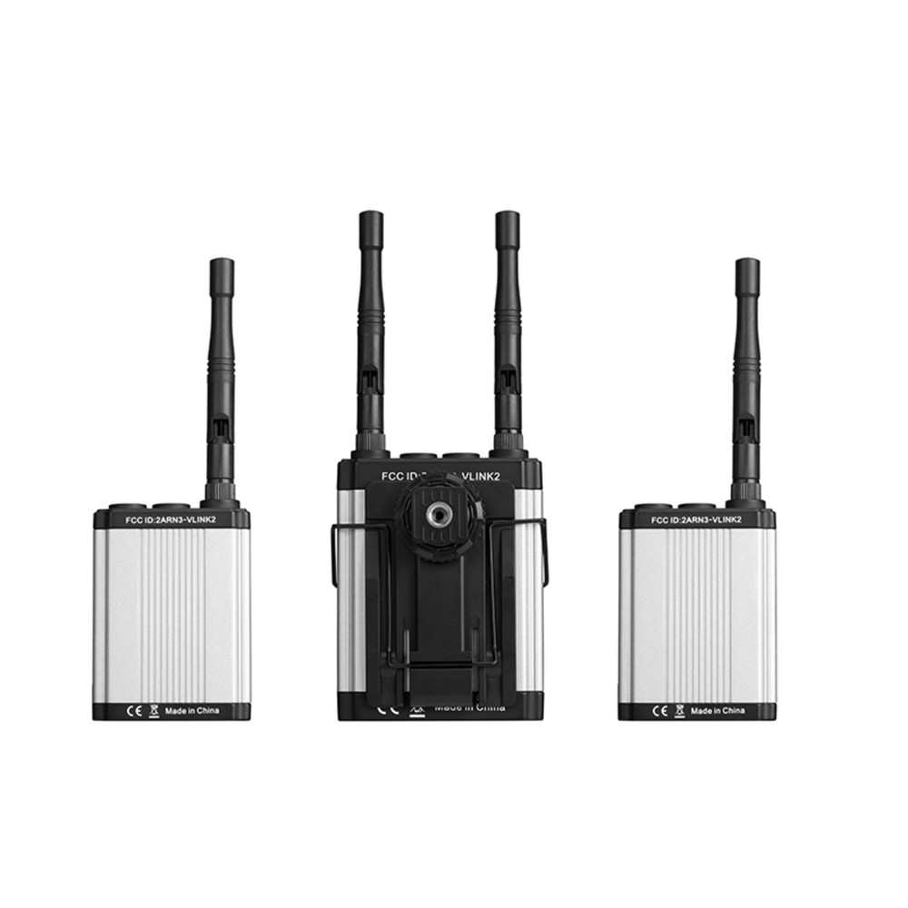 Saramonic Vlink2 Kit 2 Two-Person Wireless Lavalier Mic System w/ IFB Talkback, DK3 Lavs, Hard Case & More
