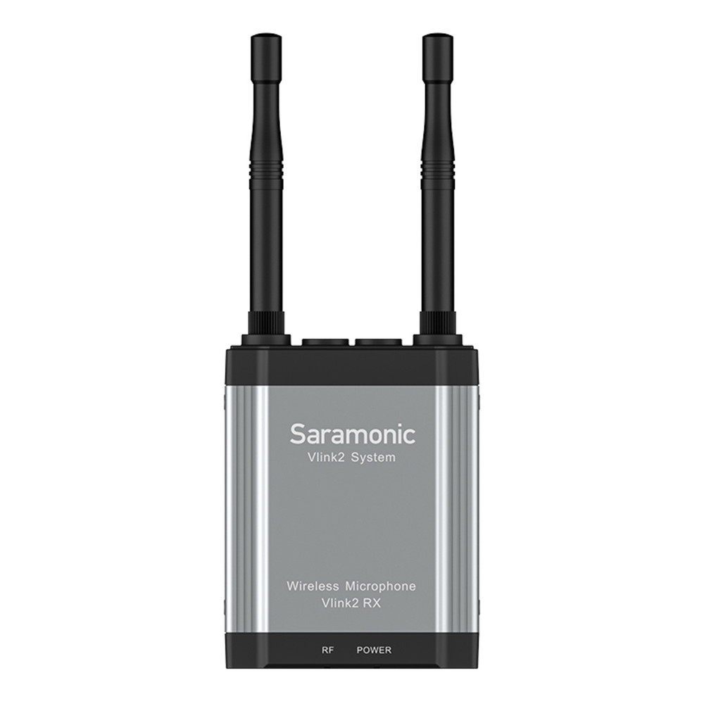 Saramonic Vlink2 Kit 1 Wireless Lavalier Mic System w/ IFB Talkback, Dual Receiver, DK3 Lav, Hard Case & More