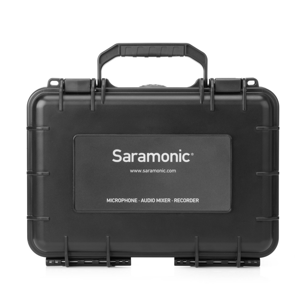 Saramonic UwMic9 SP-RX9+TX9 Wireless UHF Lavalier System with Dual-Channel & Audio Mixer for Smartphones