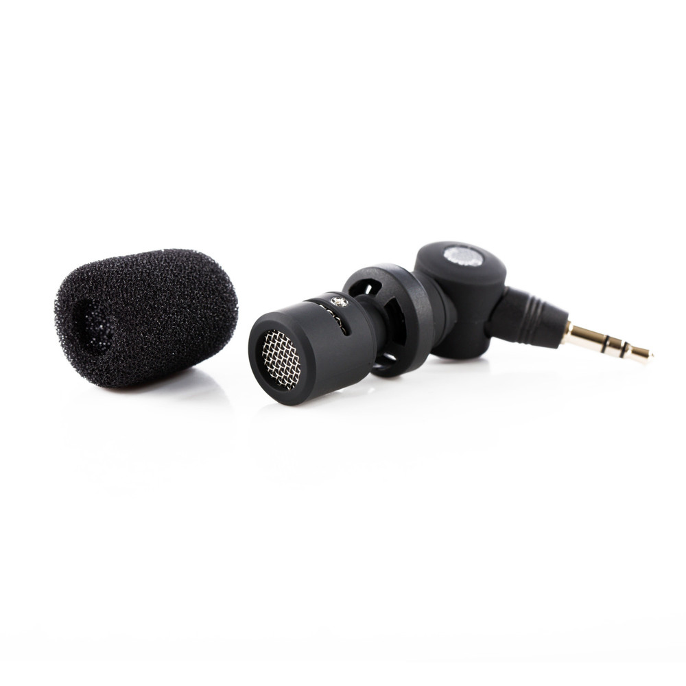 Saramonic SR-XM1 Ultra-Compact Unidirectional 3.5mm TRS Microphone for Cameras, Action Cams, Recorders & More (Open Box)