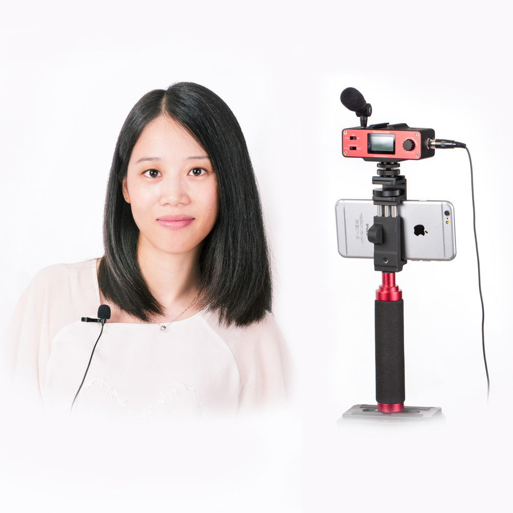 Saramonic SR-LV600 Mini-XLR (TA3) Omnidirectional Lavalier Mic w/ 20' Cable for Saramonic SmartMixer & CaMixer