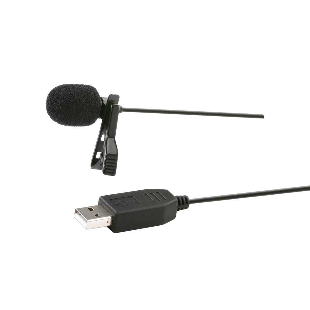 Saramonic SR-ULM5 Clip-On Omnidirectional USB Lavalier Microphone for PC & Mac Computers
